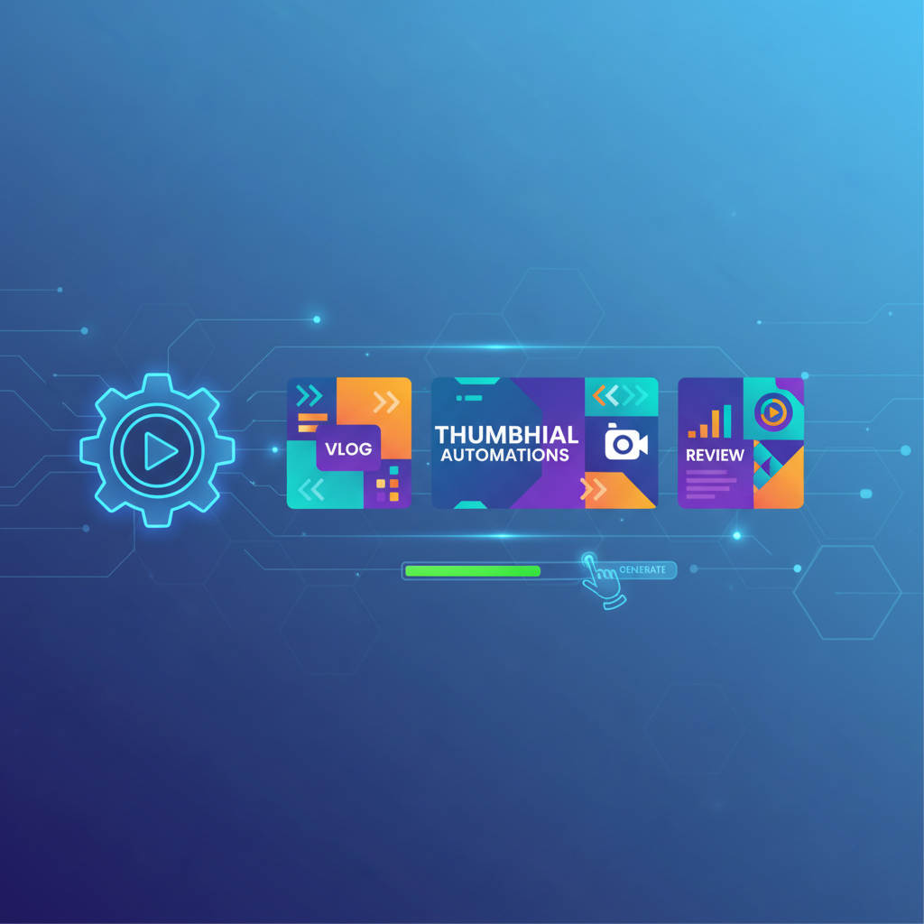 How to Automate YouTube Thumbnail Design for Beginners