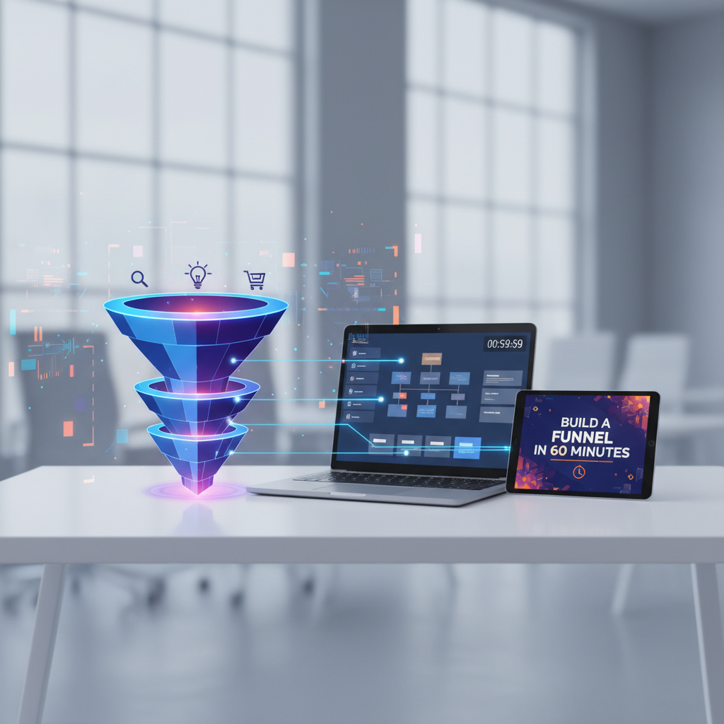 Learn to Build a 3 Step Funnel in 60 Minutes