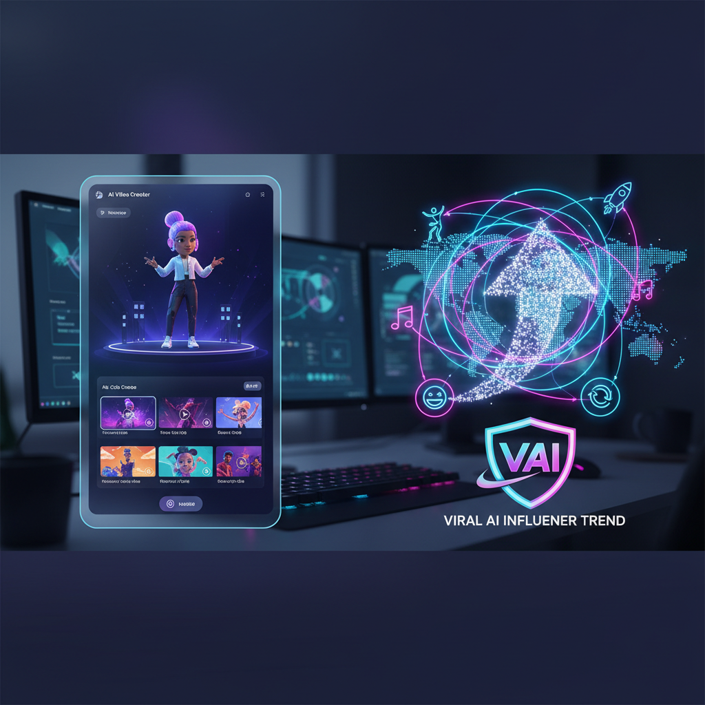 Create AI Influencer Videos for Viral Trends Easily