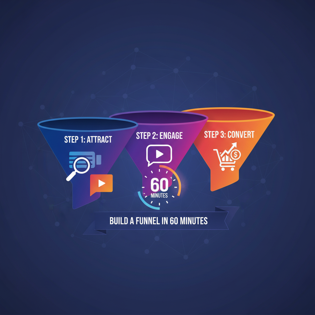 How to Design a 3 Step Funnel in an Hour Effectively
