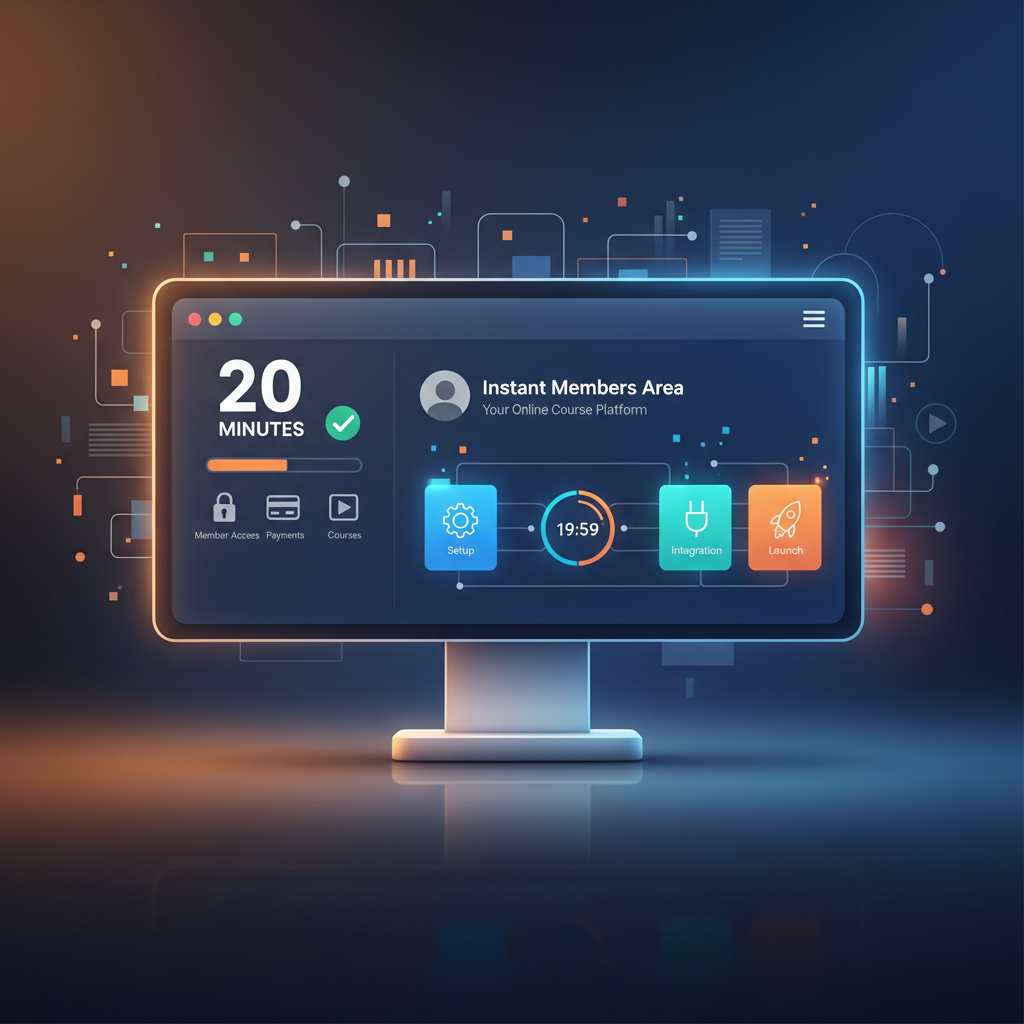 How to Set Up a Member Area in 20 Minutes Easily