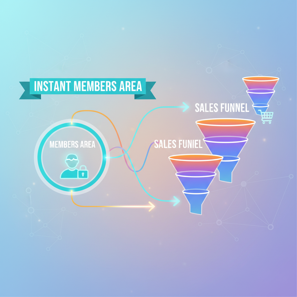 Effortlessly Connect a Members Area to Sales Funnels