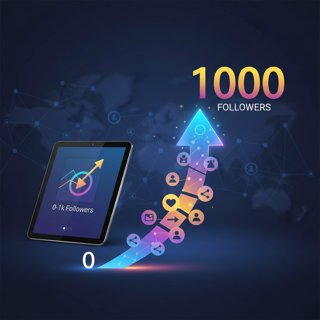 How to Increase Social Media Followers to 1000 Effectively