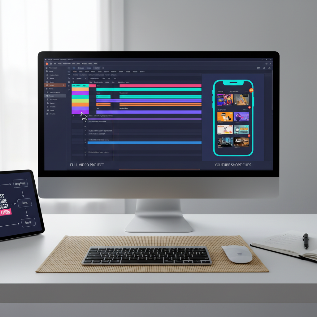 Master How to Edit Long Videos into Engaging YouTube Shorts