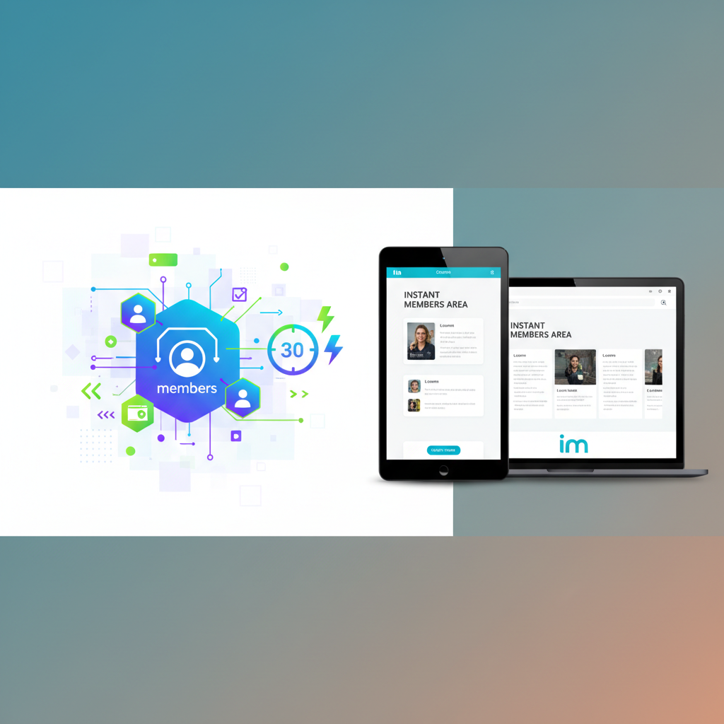 How to Build a Members Area in 30 Minutes Without Coding