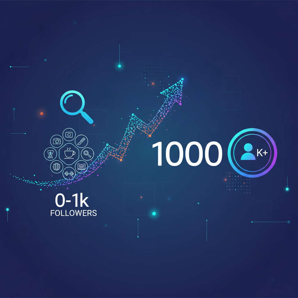 How to Use Niche Identification to Grow First 1000 Followers