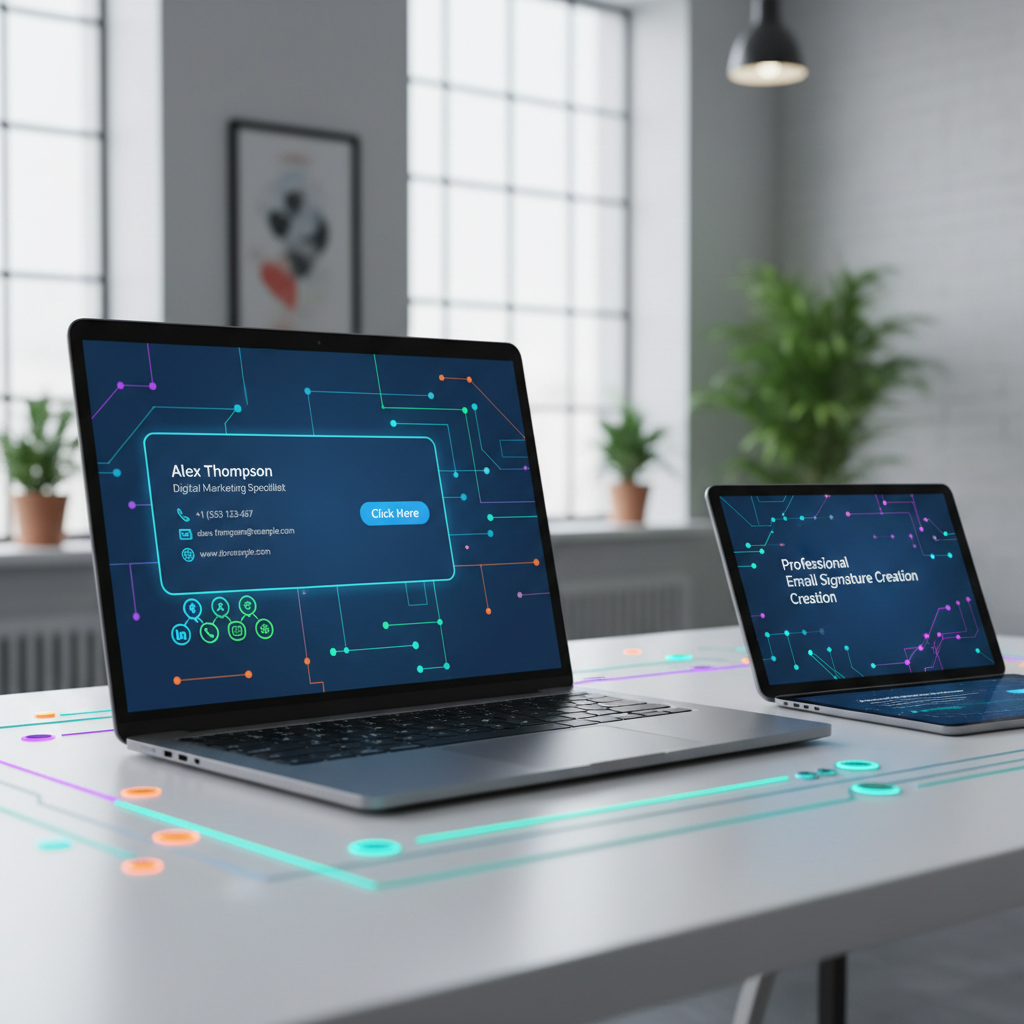 How to Create a Clickable Email Signature for Professionals