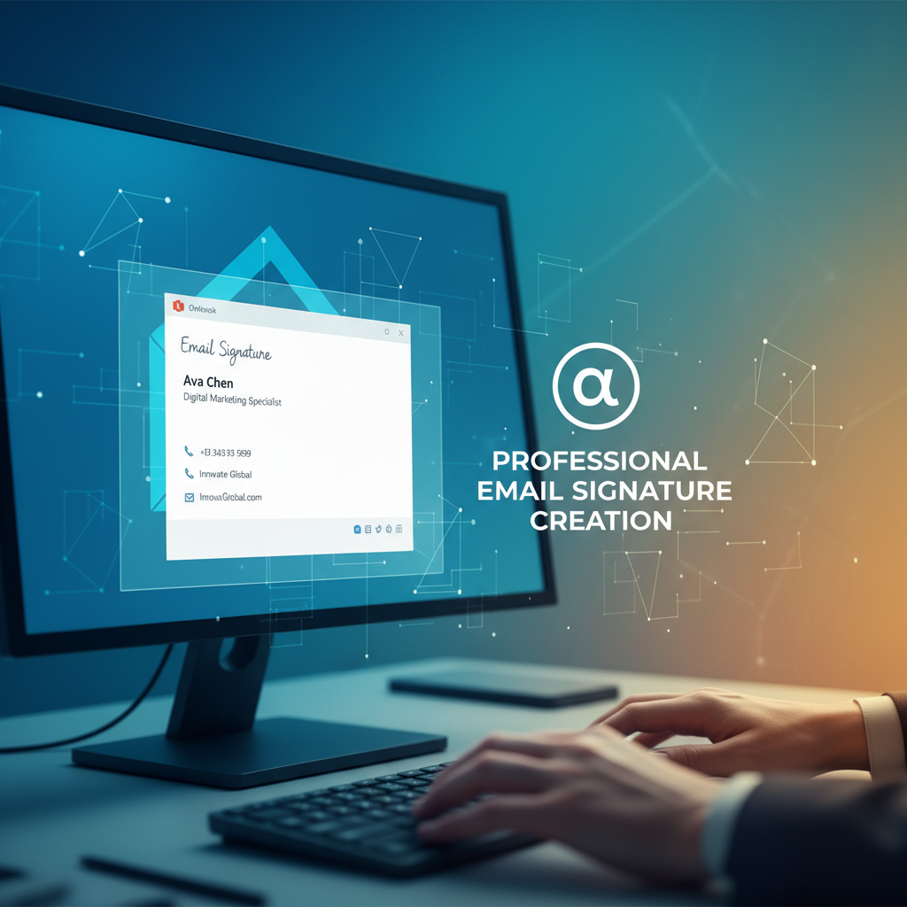 How to Create a Professional Email Signature in Outlook