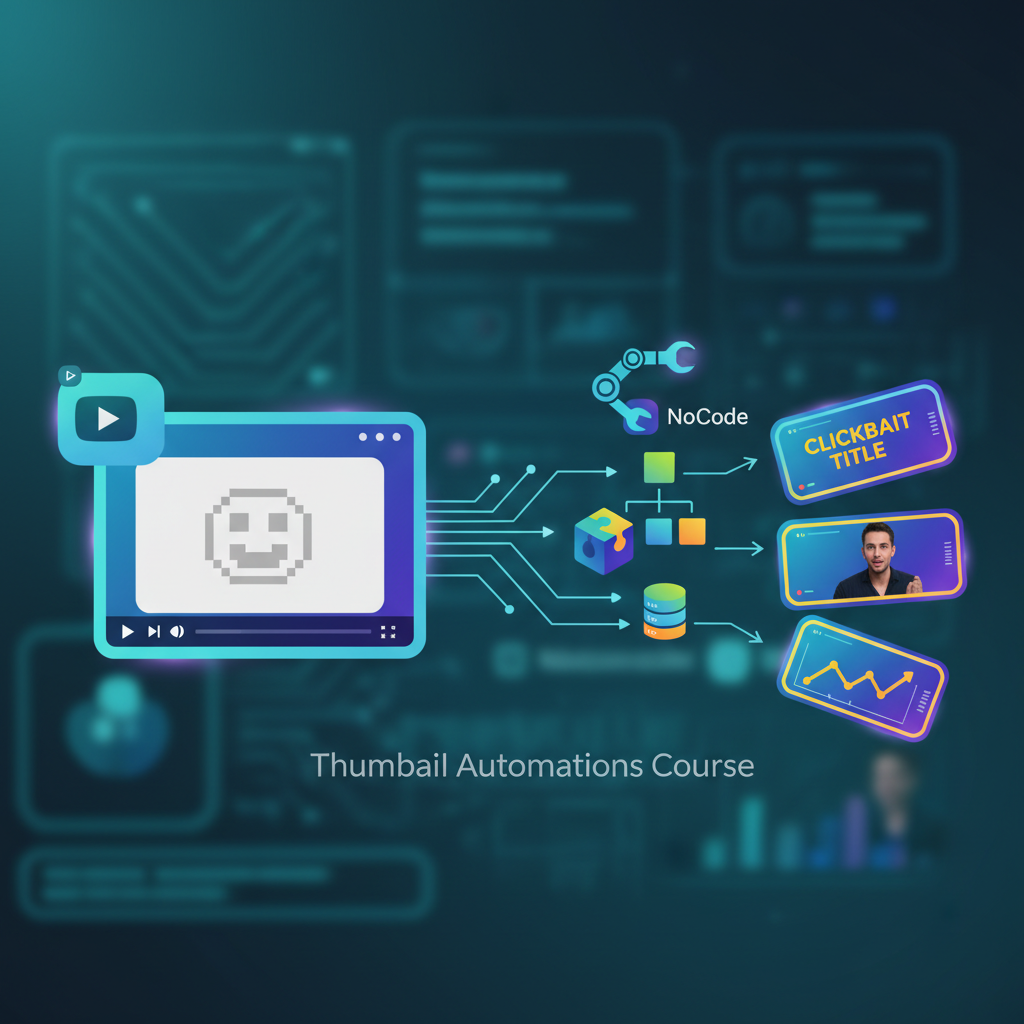 Automate YouTube Thumbnail Design with NoCode Tools Effortlessly