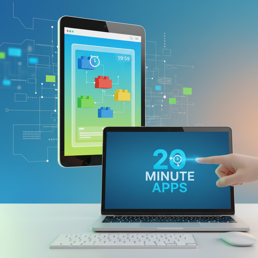 How to Create an App in 20 Minutes Without Coding