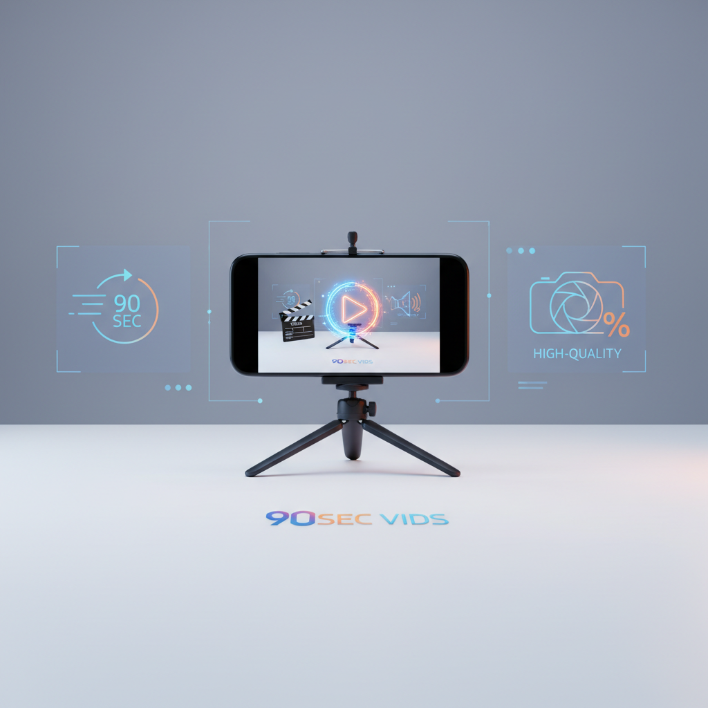 Create High-Quality Videos with Smartphone in 90 Seconds